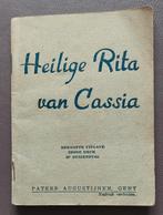 Oud boekje Heilige Rita van Cassia. Paters Augustijnen GENT, Ophalen of Verzenden