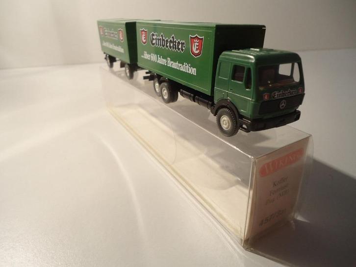 Camion MERCEDES Einbecker 1/87 HO WIKING Germany Neuf +Boite, Hobby en Vrije tijd, Modelauto's | 1:87, Nieuw, Bus of Vrachtwagen