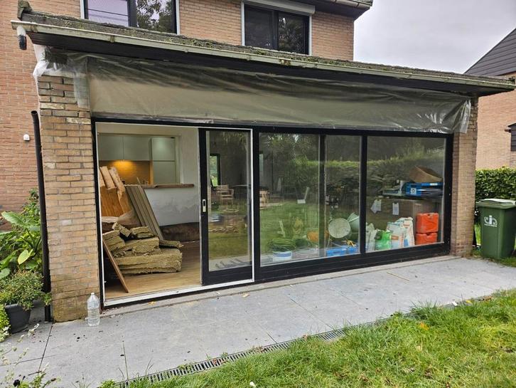 1 schuifraam, 1 vast raam, 1 3 delig raam, Doe-het-zelf en Bouw, Deuren en Vliegenramen, Ophalen