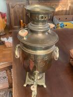 Geelkoperen samovar, Ophalen