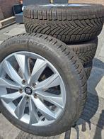 17 inch seat ateca velgen 5x112 winterset, Auto-onderdelen, Banden en Velgen, Ophalen, 215 mm, Banden en Velgen, 17 inch
