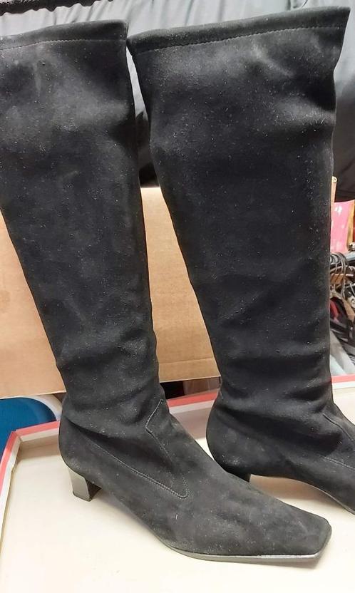 Laarzen, Peter Kaiser, mt 41 (7 1/2), Kleding | Dames, Schoenen, Zo goed als nieuw, Hoge laarzen, Zwart, Ophalen of Verzenden