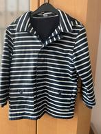 Veste coupe vent Petit Bateau, bleu marine, rayé, M 8/126, Enlèvement ou Envoi, Utilisé, Taille 128