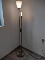Staande lamp in geborsteld metaal, Ophalen, Zo goed als nieuw, Metaal