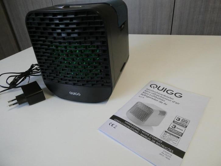 Miniluchtverkoeler airco luchtkoeler ventilator, Elektronische apparatuur, Airco's, Zo goed als nieuw, Tafel- of Grondventilator