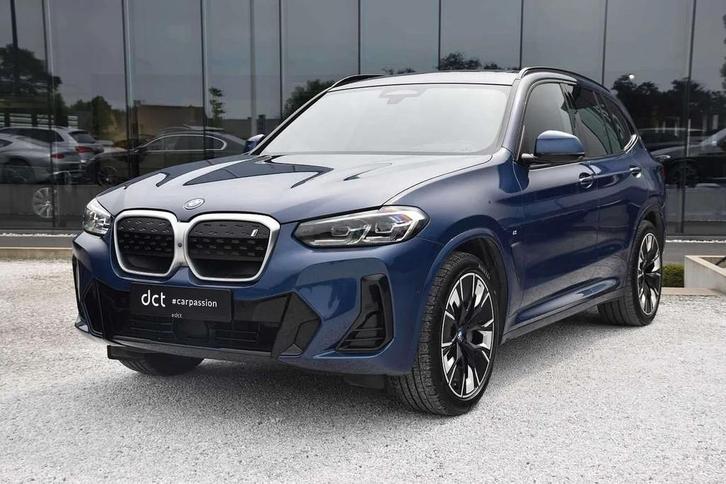 BMW iX3 80 kWh M-Pack PANO HUD HARMAN KARDON AHK (bj 2022), Auto's, BMW, Bedrijf, Te koop, iX3, ABS, Achteruitrijcamera, Adaptive Cruise Control