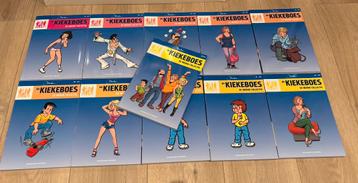 De Kiekeboes, 11 bundelingen, met ieder 4 verhalen beschikbaar voor biedingen