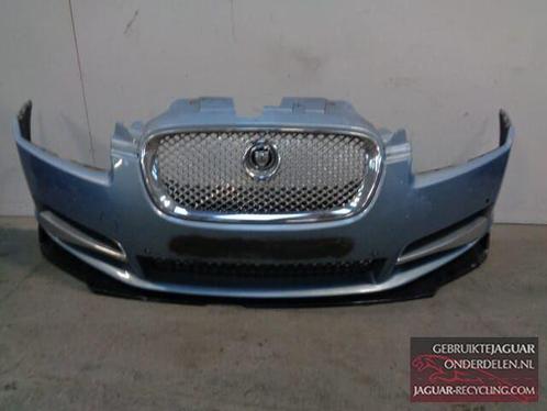 Voorbumper XF 2008-2012 licht blauw, Auto-onderdelen, Carrosserie, Bumper, Jaguar, Voor, Gebruikt, Ophalen of Verzenden