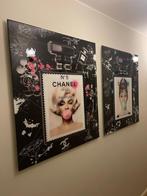 SET KUNSTWERKEN Diederik Van Apple - Marilyn Monroe Audrey, Ophalen