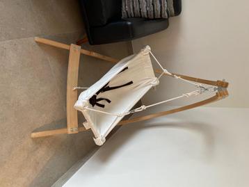 Houten wieg modern, Kinderen en Baby's, Babywiegjes en Ledikanten, Ophalen, Gebruikt, Wieg
