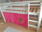Lit enfant (mi-hauteur) avec tente de lit (+option), Lit mezzanine ou Lit superposé, 85 à 100 cm, Enlèvement, 180 cm ou plus