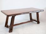 table à manger en bois style wabisabi déco aranjou haninen, Rectangulaire, Autres essences de bois, 50 à 100 cm, 150 à 200 cm