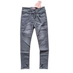Meisjes Skinny Stretchy jeans grijs 140 - Nieuw, Ophalen of Verzenden, Nieuw, Meisje, Broek