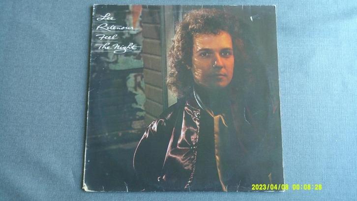 Lee Ritenour – Feel the night (LP), Cd's en Dvd's, Vinyl | Rock, Gebruikt, Overige genres, Ophalen of Verzenden