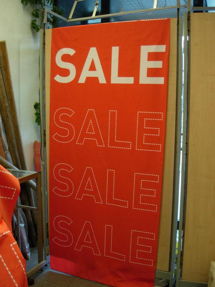 Bannières de vente, Divers, Drapeaux & Banderoles, Utilisé, Enlèvement ou Envoi