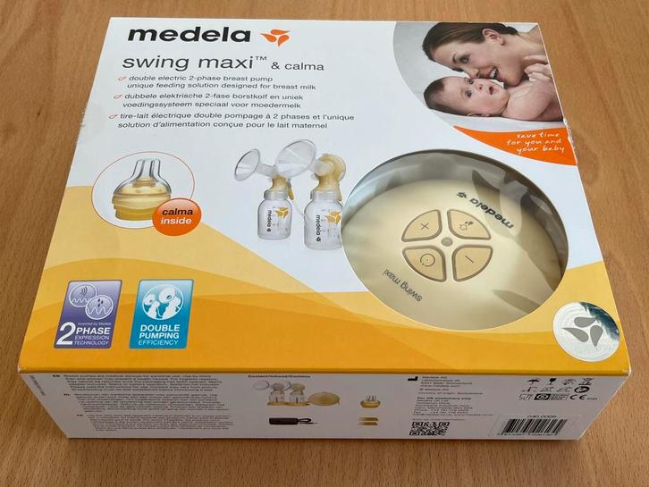 Tire-lait Medela Swing Maxi & Calla, Enfants & Bébés, Aliments pour bébé & Accessoires, Comme neuf, Tire-lait, Enlèvement ou Envoi