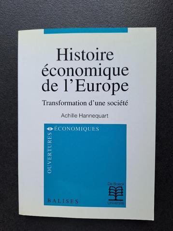 Histoire économique de l'Europe - Achille Hannequart - De Bo