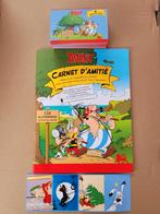 Asterix. Carnet d'amitié  + 100 pochettes .Delhaize, Collections, Actions de supermarché, Enlèvement ou Envoi
