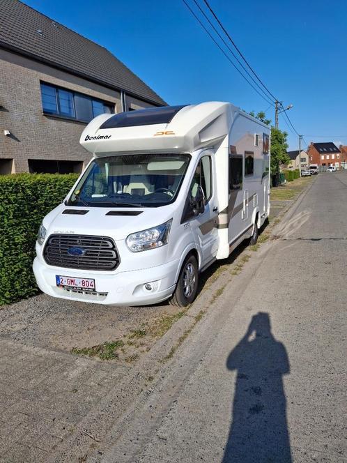 mooie camper zo goed als nieuw, Caravans en Kamperen, Mobilhomes, Particulier, Half-integraal, tot en met 6, Ford, Diesel, 6 tot 7 meter