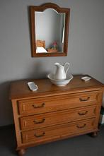 commode met spiegel, Ophalen, Zo goed als nieuw