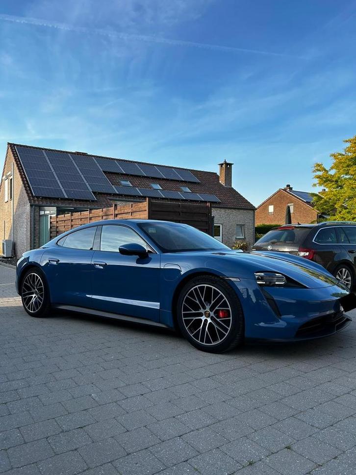 Porsche Taycan Performance Battery Plus 93 kWh  280 kW 2021, Auto's, Porsche, Particulier, Taycan, 360° camera, ABS, Achteruitrijcamera