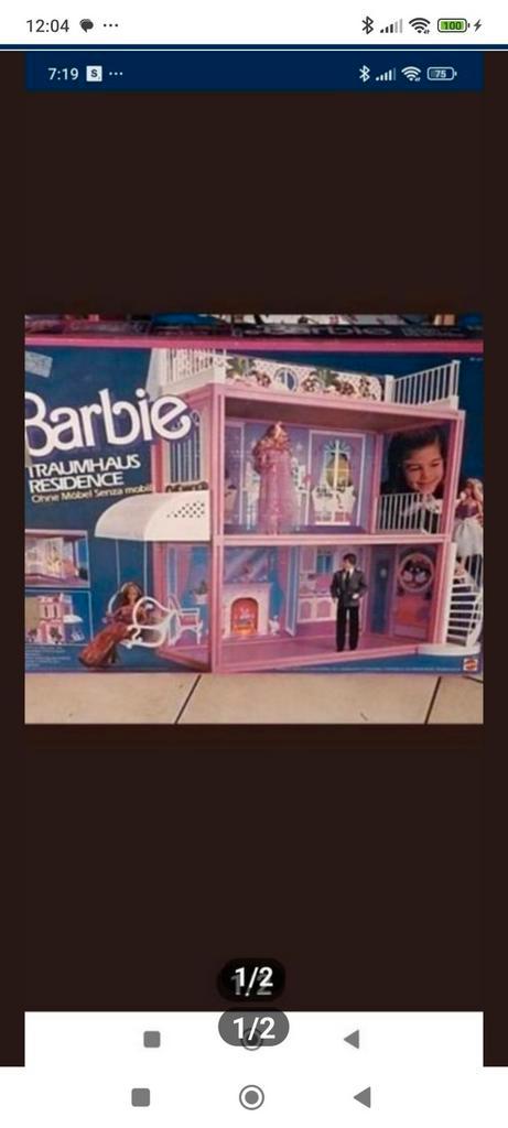 Huis, Barbie zwembad, Kinderen en Baby's, Speelgoed | Poppen, Barbie, Ophalen of Verzenden