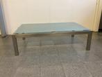 Rechthoekige salontafel 130 X 80cm. Moderne afwerking., Ophalen, Gebruikt, 100 tot 150 cm, 50 tot 100 cm