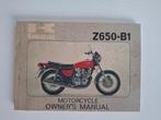 Kawasaki Z650, Motoren, Handleidingen en Instructieboekjes, Ophalen of Verzenden, Kawasaki
