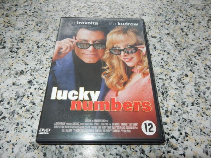 nr.1868- Dvd: lucky numbers - komedie, Cd's en Dvd's, Dvd's | Komedie, Zo goed als nieuw, Vanaf 12 jaar, Ophalen of Verzenden