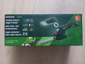 Gras- en struikenschaar beschikbaar voor biedingen