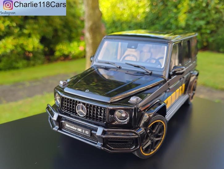 Almost Real 1/18 Mercedes AMG G63 Cigarette Edition, Hobby en Vrije tijd, Modelauto's | 1:18, Nieuw, Ophalen of Verzenden