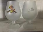 21/ Lot de 6 Verres Cuvée des Trolls M13 contenance 25cl, Verzamelen, Ophalen of Verzenden, Zo goed als nieuw, Bierglas