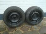 pneus hivers avec jantes, Autos : Pièces & Accessoires, Pneus & Jantes, Pneus hiver, Pneu(s), Enlèvement, Utilisé