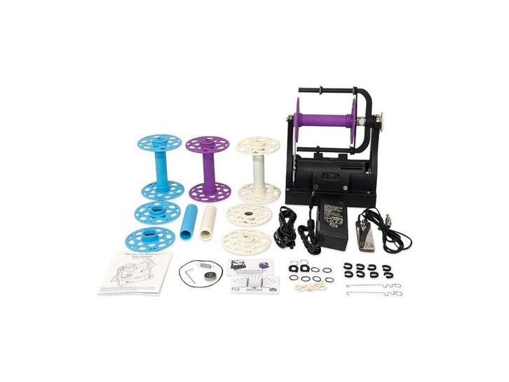 Elektrisch spinnewiel EEW 6.1 met gratis alpaca wol, Hobby en Vrije tijd, Spinnewielen en Spinnen, Nieuw, Spinnewiel, Ophalen of Verzenden