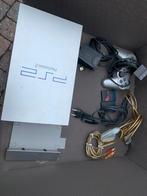 Ps2 met games, Games en Spelcomputers, Spelcomputers | Sony PlayStation 2, Ophalen, Phat, Met 1 controller, Zilver