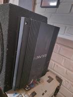 200 watt Rms baskast met Kenwood versterker Prijs 150€, Ophalen, Gebruikt
