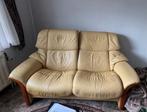 Canapé stressless modèle granada haut 2 places en cuir, Ophalen, Gebruikt, Minder dan 75 cm, 150 tot 200 cm