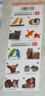 1 boekje B128 gezelschapsdieren, Timbres & Monnaies, Timbres | Europe | Belgique, Sans timbre, Enlèvement ou Envoi, Non oblitéré