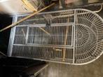 Grote vogelkooi, Dieren en Toebehoren, Ophalen of Verzenden, Zo goed als nieuw, Aluminium, Vogelkooi
