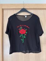Blouse Divided maat M (nr4266), Kleding | Dames, Blouses en Tunieken, Maat 38/40 (M), Divided, Zwart, Ophalen of Verzenden