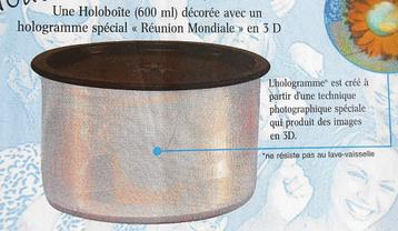 Tupperware: Hologramdoos... beschikbaar voor biedingen