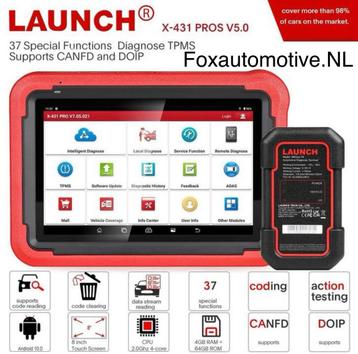 Launch X431 PROS V5.0 incl. 2 jaar gratis updates beschikbaar voor biedingen