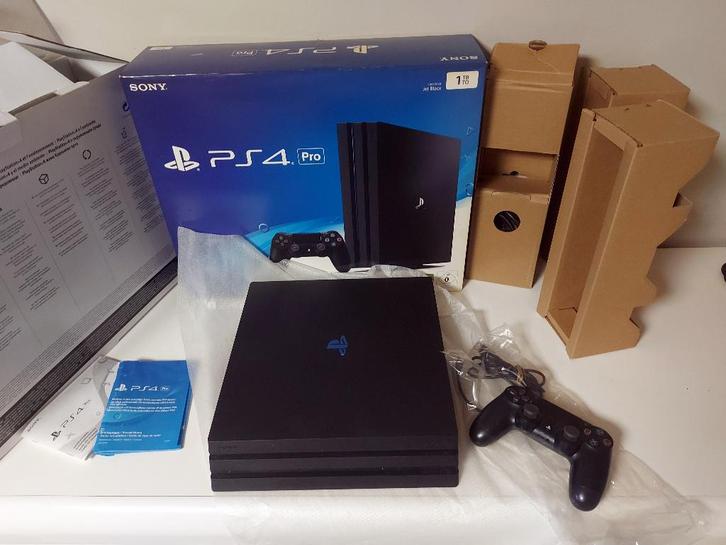 Playstation 4 Pro 1To + 1 Manette, Consoles de jeu & Jeux vidéo, Consoles de jeu | Sony PlayStation 4, Utilisé, Pro, 1 TB, Avec 1 manette