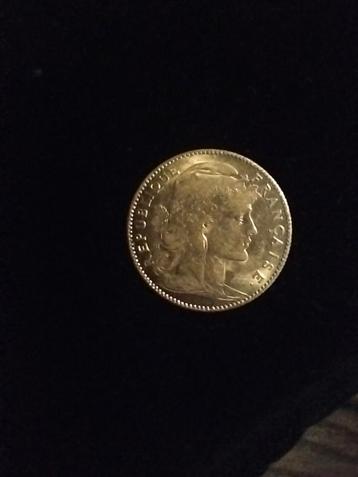 Gouden 10 Franc Frankrijk Marianne  beschikbaar voor biedingen