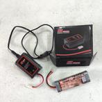Compacte lader + 2000mAh 7,2V nimh accu (Tamiya HSP Carson), Ophalen of Verzenden, Gebruikt, Overige schalen, Onderdeel