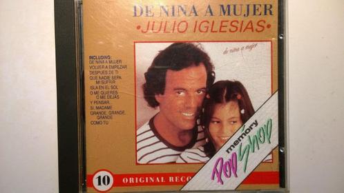 Julio Iglesias - De Niña A Mujer, Cd's en Dvd's, Cd's | Latin en Salsa, Zo goed als nieuw, Verzenden