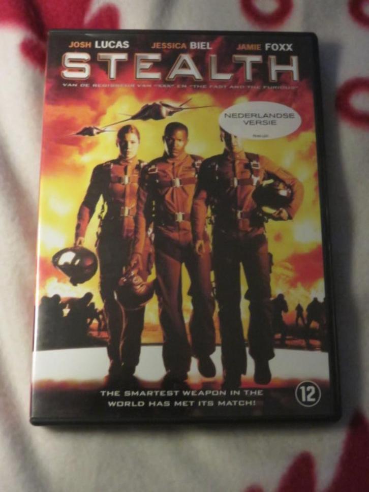 DVD: Stealth -- Josh Lucas - Jessica Biel - Jamie Foxx, Cd's en Dvd's, Dvd's | Actie, Overige genres, Vanaf 12 jaar, Ophalen of Verzenden