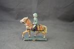 Soldaat op paard - Vintage stijl Elastolin / Lineol, Ophalen of Verzenden