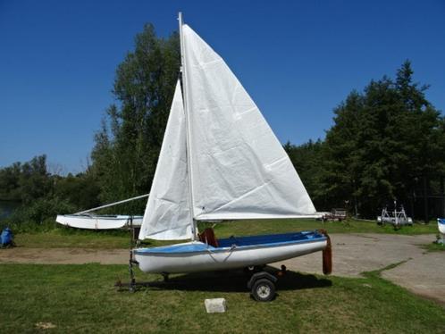 open zeilboot, Watersport en Boten, Open zeilboten, Gebruikt, Overige typen, 3 tot 6 meter, Polyester, Geen motor, Ophalen