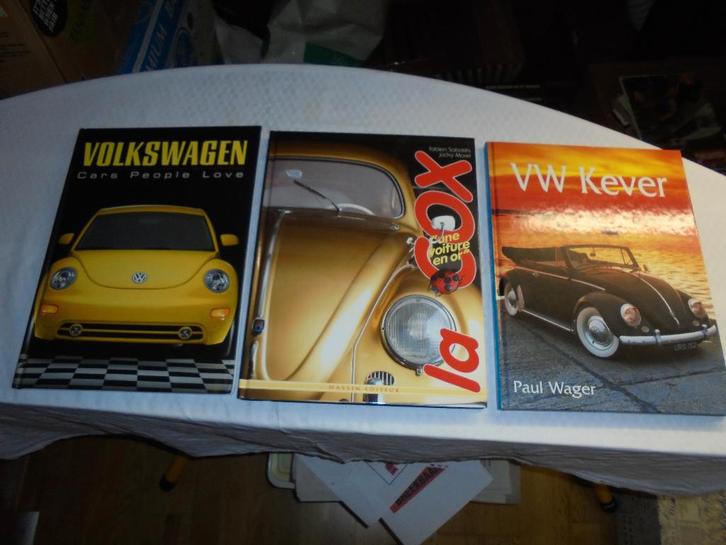 3 boeken VW Kever, Livres, Autos | Livres, Comme neuf, Volkswagen, Enlèvement ou Envoi